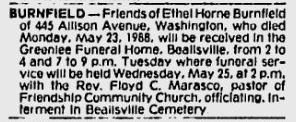 Ethel Horne Burnfield